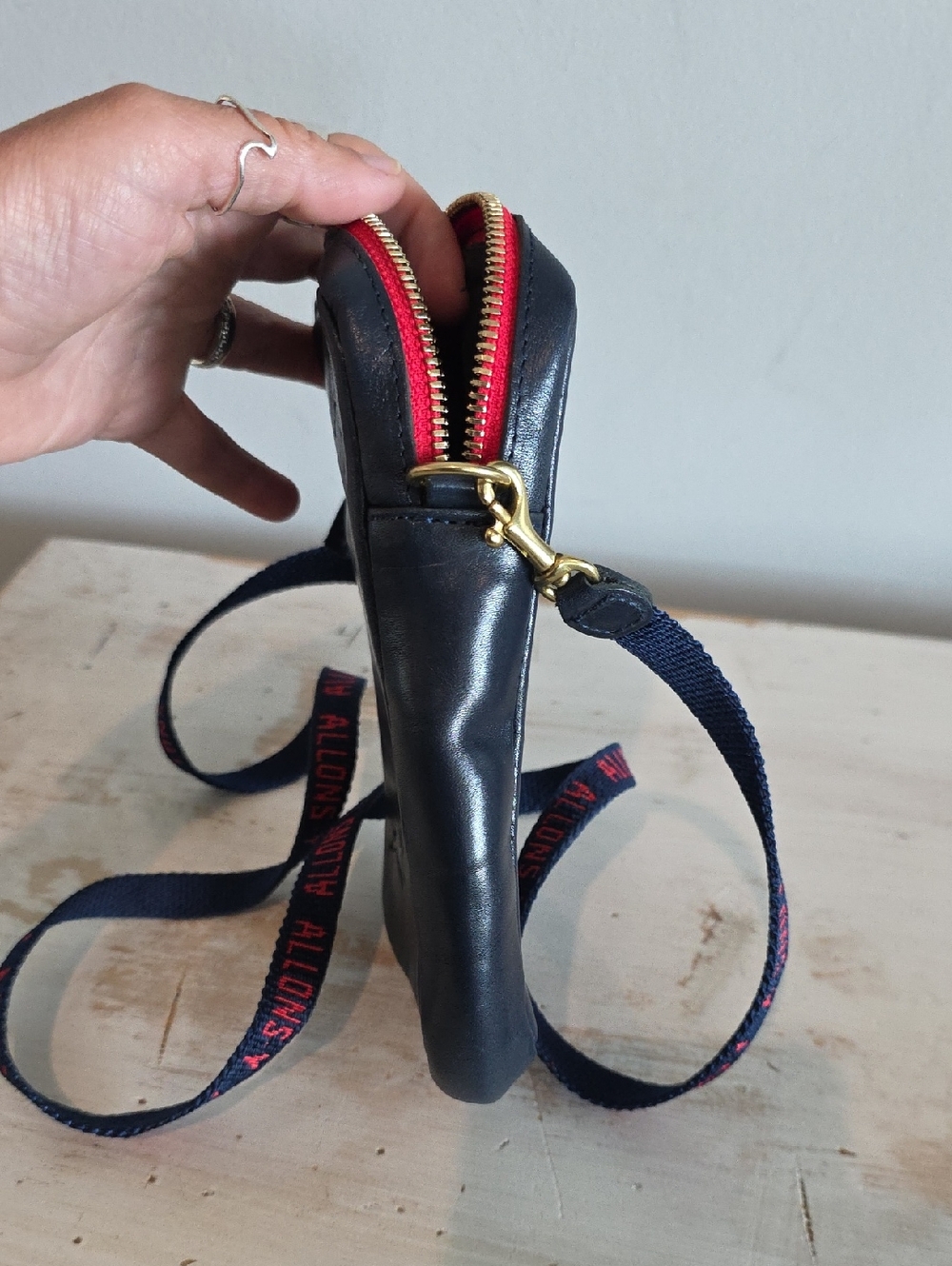 Clare V. X Tracksmith Poche Sportif Limited Edition Phone Bag - Picture 5 of 13